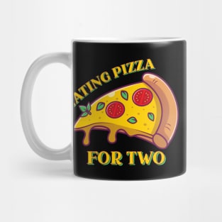 Eating Pizza For Two Mug